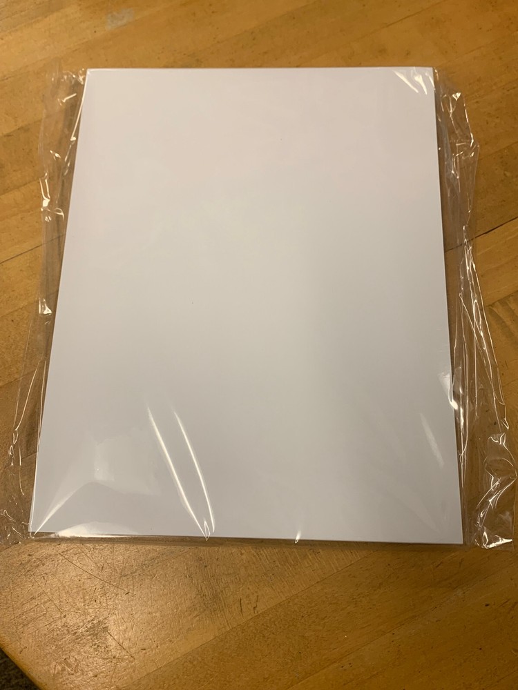 Pioneer 8-1/2x11 White Acid Free Paper 100 Pack (Same Shipping Any Qty)-image