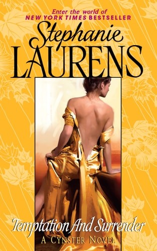 Temptation and Surrender (Cynster Novels) by Laurens, Stephanie, Good Book