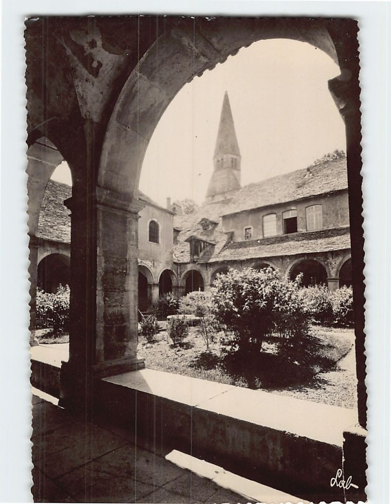 Postcard The old cloister France