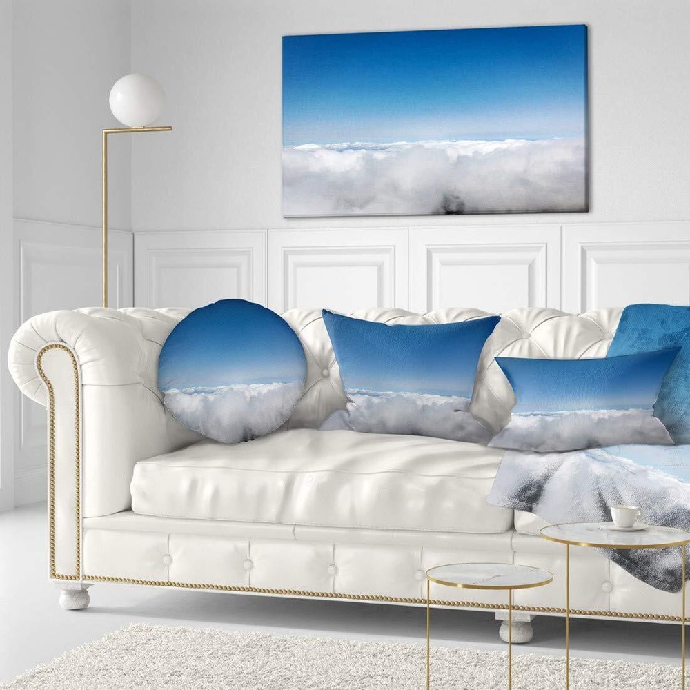 PT10945-40-20 Aerial View of Sky Over Clouds-Contemporary Landscape Canvas Ar...