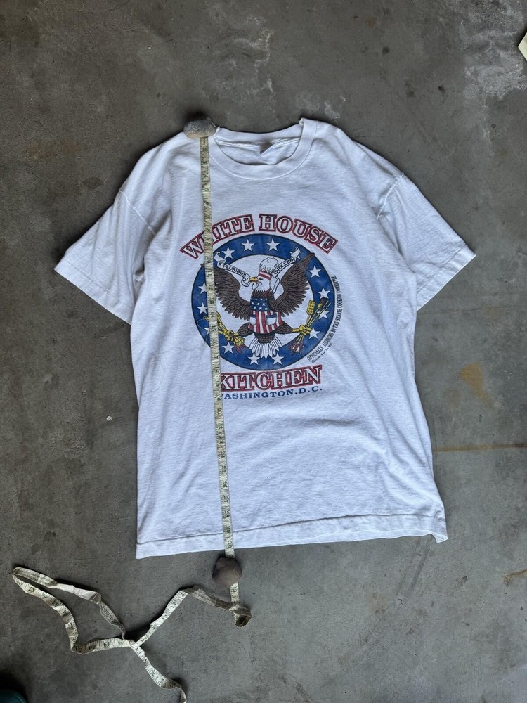 Vintage 90s White House Kitchen Graphic Shirt, Washington DC