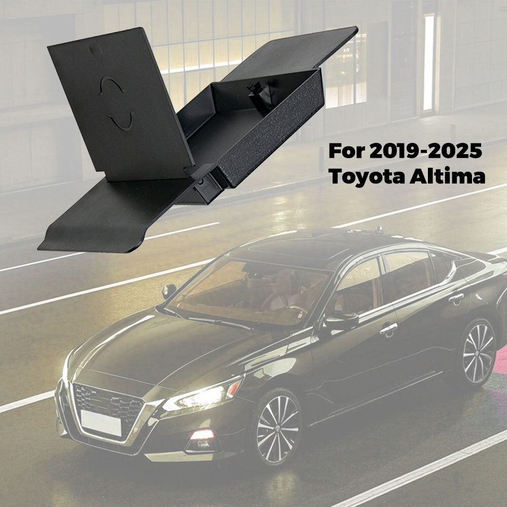 Car Armrest Box Center Console Hidden Storage Tray  For Nissan Altima 2019-2025