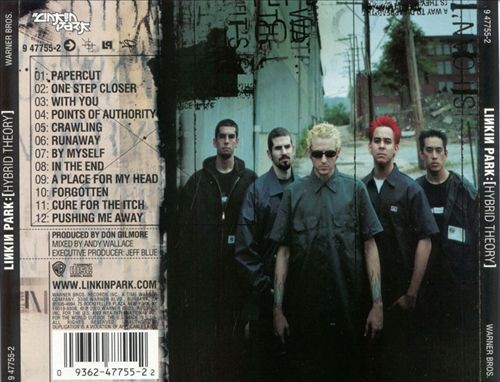 Linkin Park Hybrid Theory New Cd