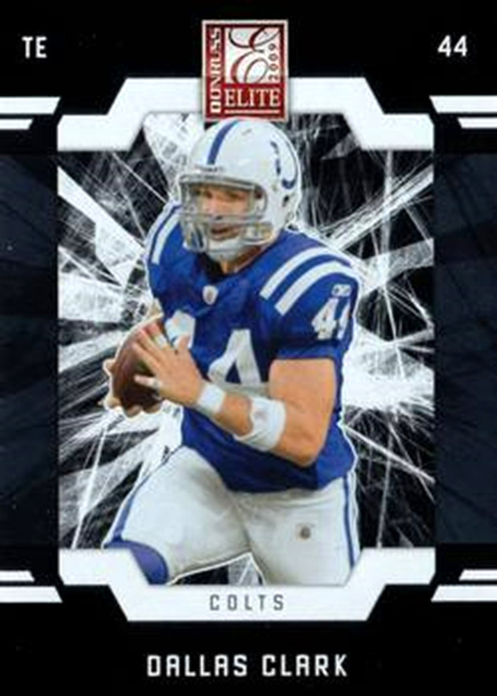 2009 Donruss Elite #45 Dallas Clark Indianapolis Colts