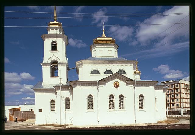 Photo:Church of Saint Nicholas, (1852), south view, Yakutsk, Russia