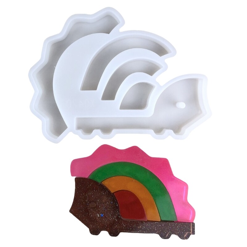 Hedgehog Silicone Mold for DIY Resin Crafts and Ornaments