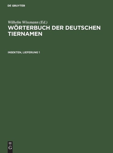 Insekten, Lieferung 1 (Hardback)