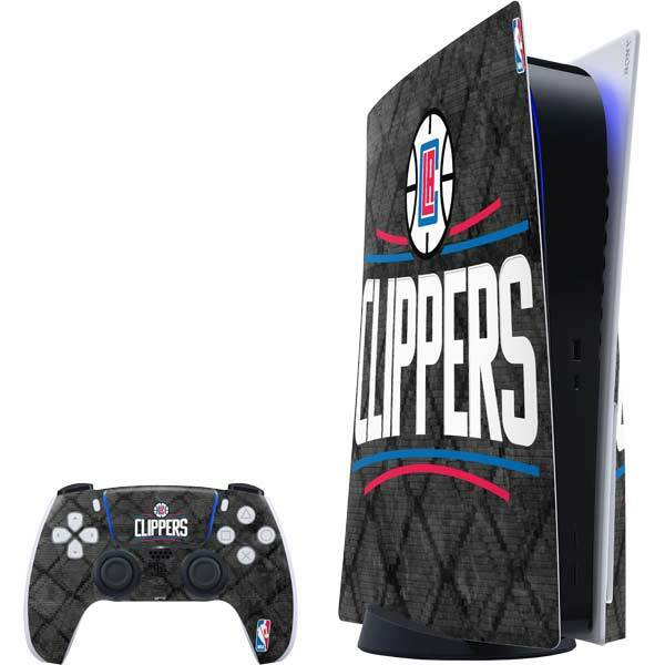 NBA Los Angeles Clippers PS5 Bundle Skin - Los Angeles Clippers Black Rust