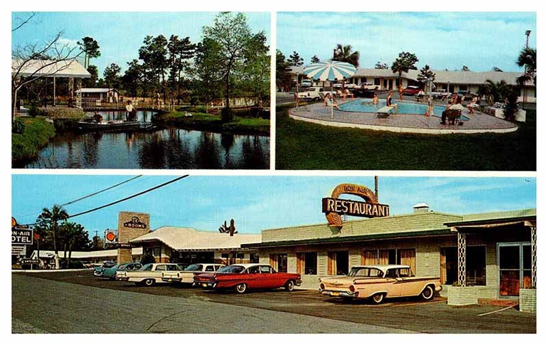 Postcard MOTEL SCENE Jesup Georgia GA m/09 AQ0815