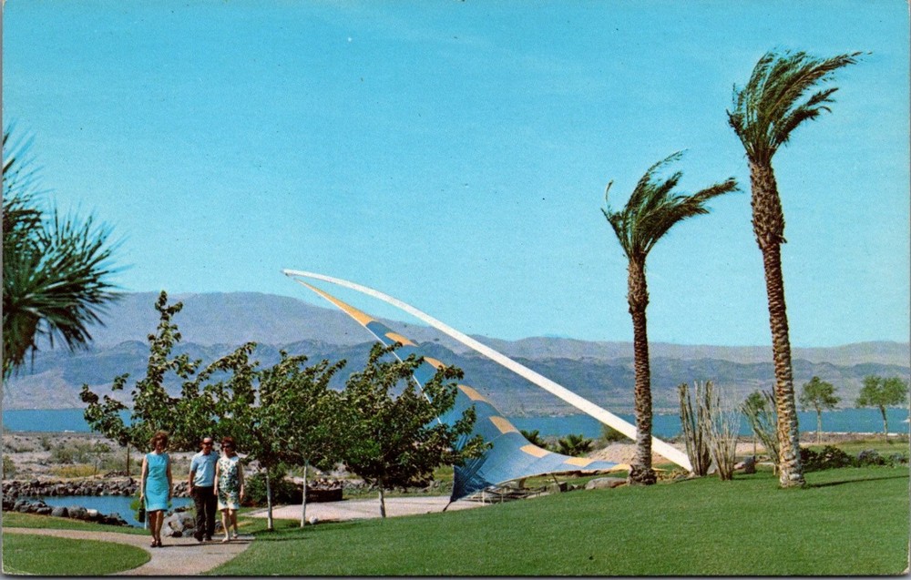 Lake Havasu City Arizona Hotel Resort Vintage Chrome Postcard