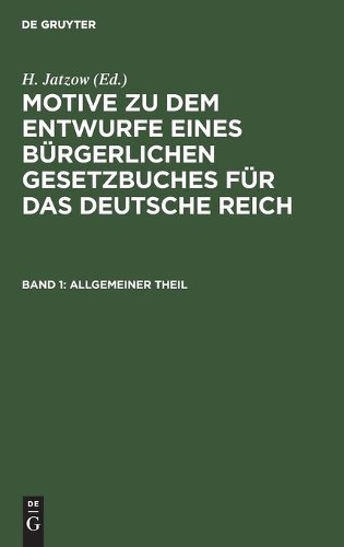 Allgemeiner Theil (Hardback)