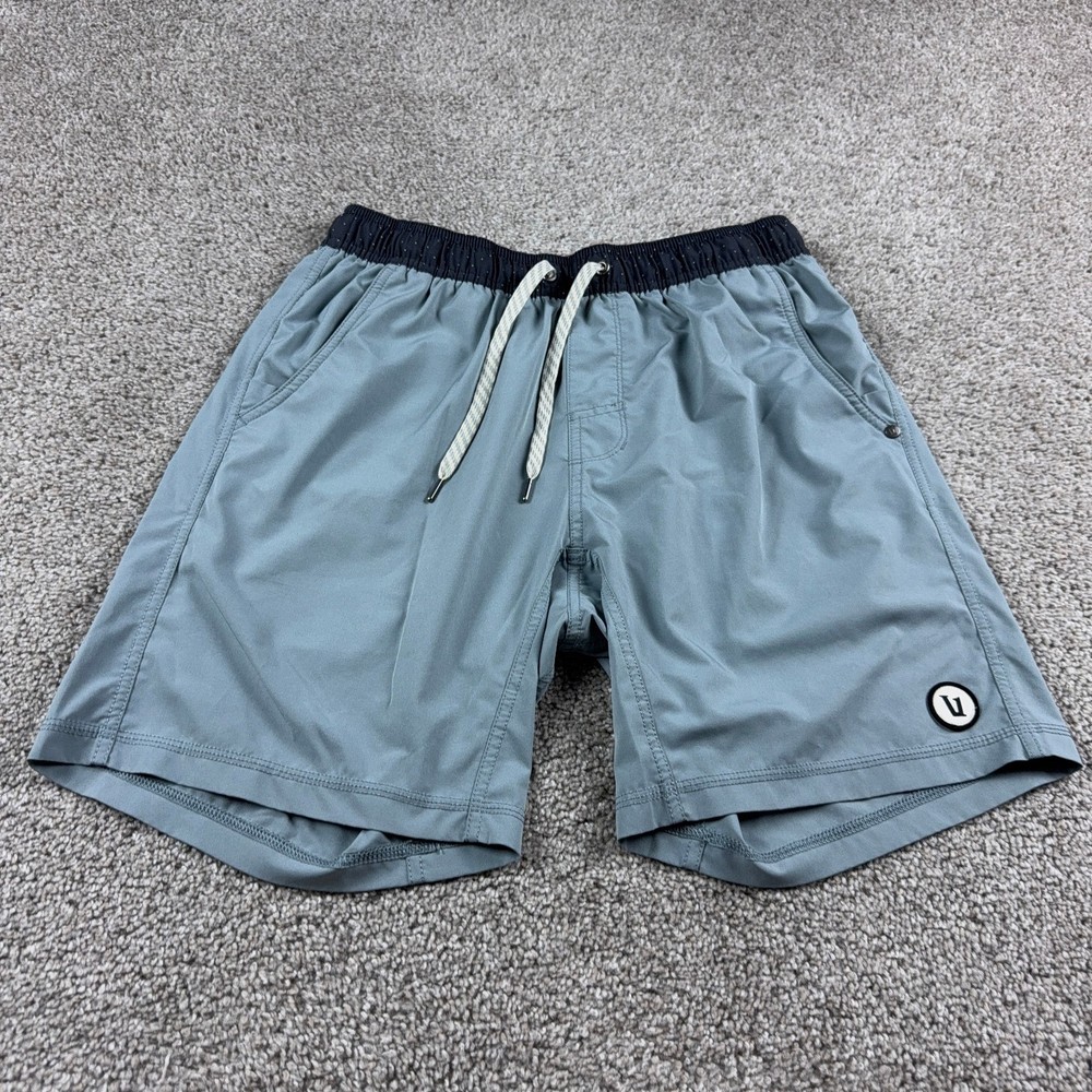 Vuori Shorts Mens Medium Gray Kore Training Performance Gym Running Unlined