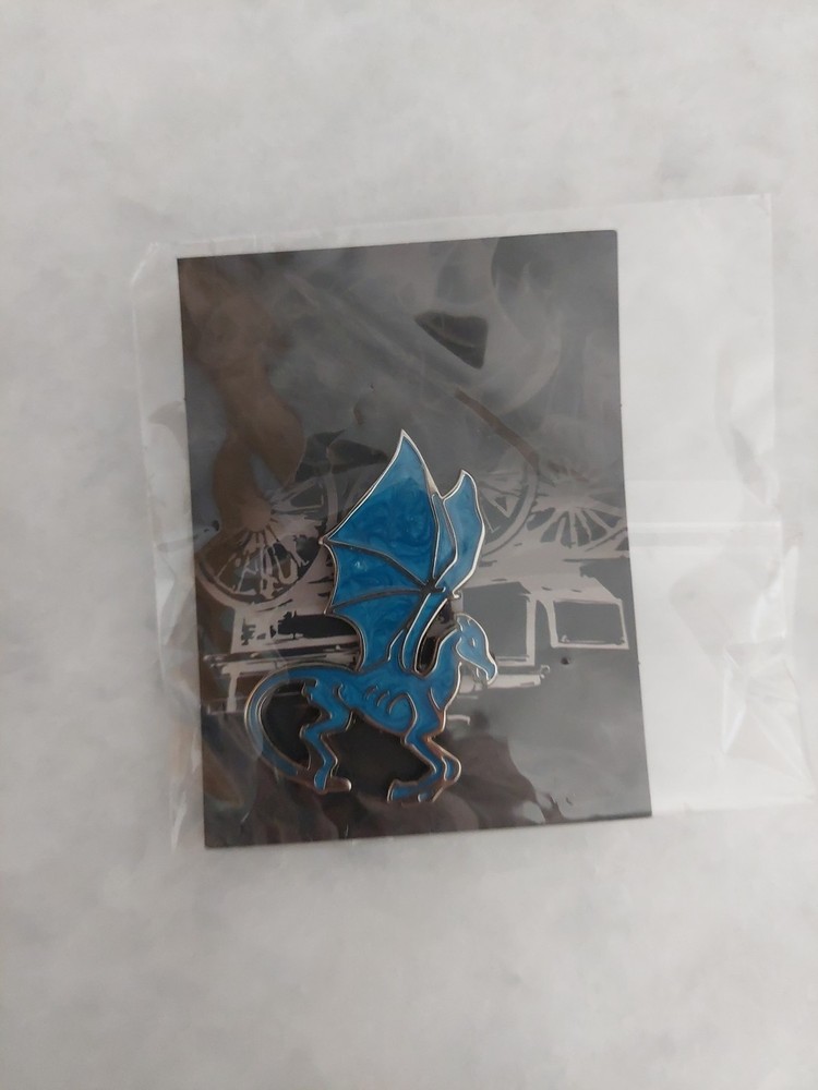 Harry Potter Thestral Enamel Pin Badge - Geek Gear Blue Collectible  