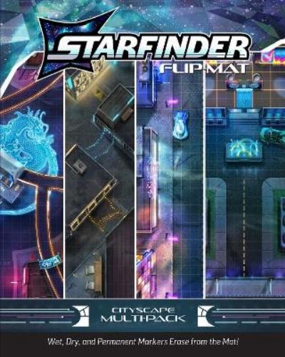 Damien Mammoliti Starfinder Flip-Mat: Cityscape Multi-Pack (Map)Another great item from Rarewaves USA | Free delivery!