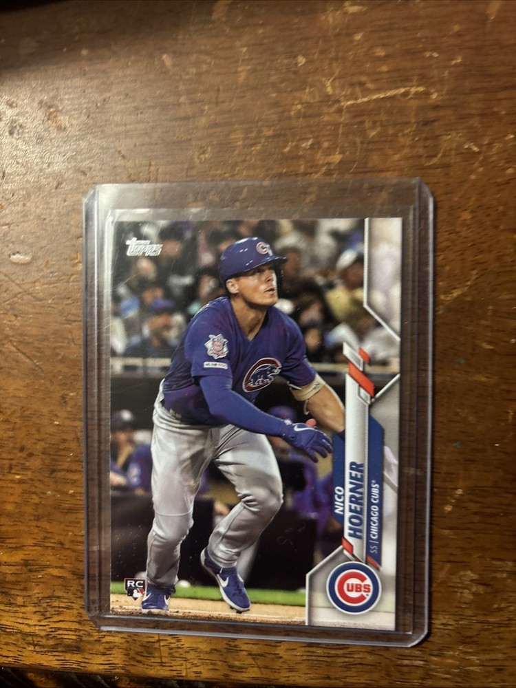 2020 Topps - Nico Hoerner #70 Blue Jersey (RC)