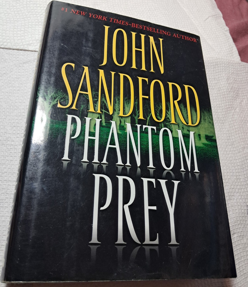 John Sandford Lucas Davenport Phantom Prey #18 Mystery Crime 2nd print HC 2008