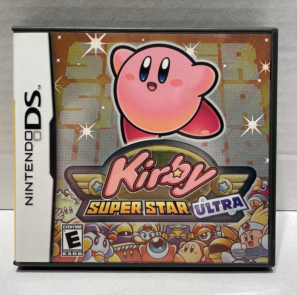 Kirby Super Star Ultra Nintendo DS Complete In Case Tested Authentic w/ Manual