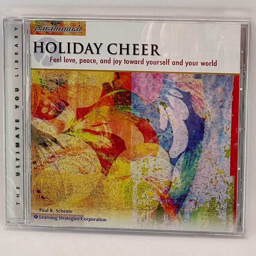 Holiday Cheer Paraliminal Audio CD Paul R. Scheele Love Joy Peace