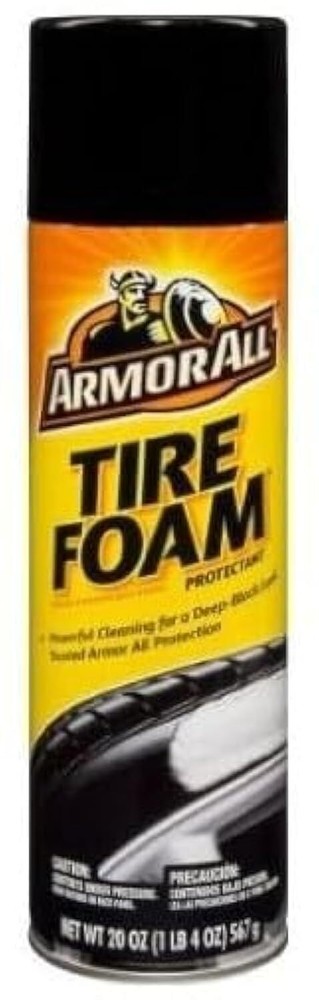 Tire Foam Tire Cleaner Spray for Cars Trucks Motorcycles 20 Oz Each 1.25 Poun...