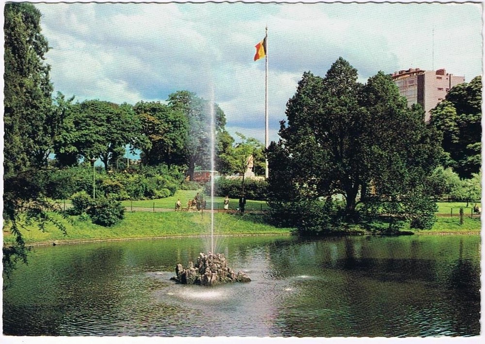 Belgium Postcard Liege Parc d'Avroy