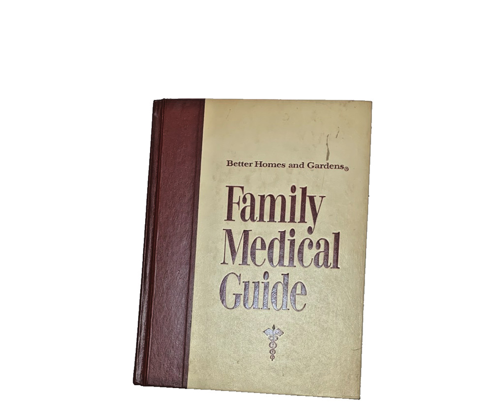 Better Homes & Gardens Family Medical Guide Hardcover Vintage Reference Book
