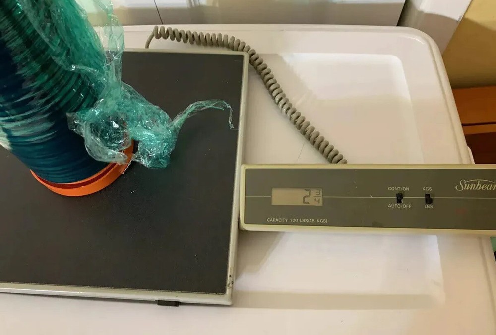 Sunbeam Freight Shipping Scale 100 Lb Capacity Electronic