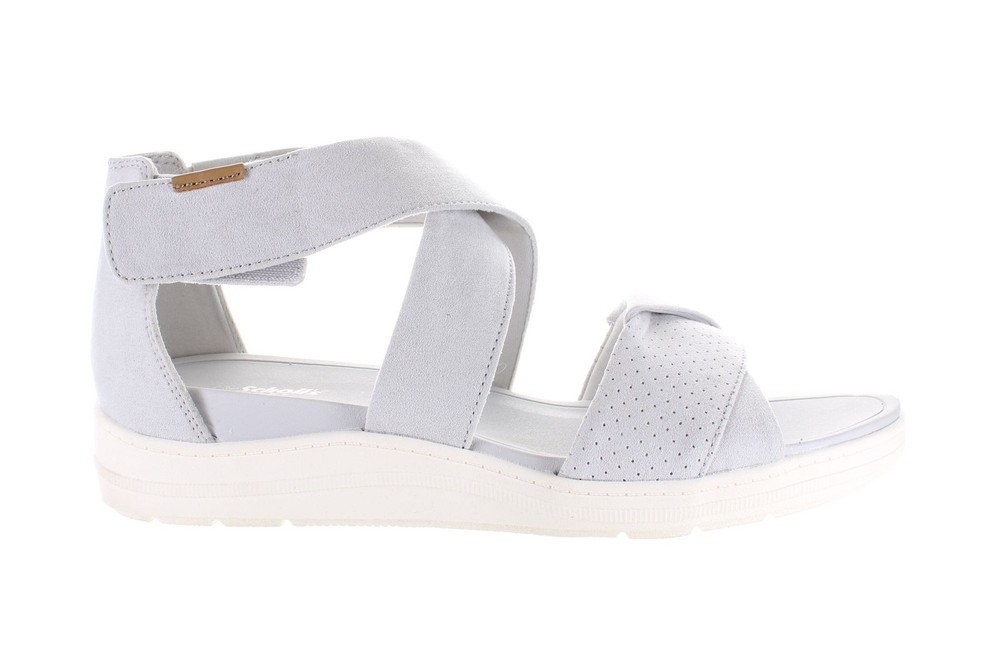 Dr. Scholl's Womens Time Off Fun Gray Ankle Strap Sandals Size 9.5 (7736376)