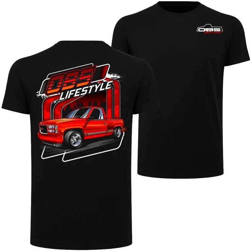 OBS Lifestyle GMC Truck T-Shirt ? Classic GMC Pickup Graphic Tee,Car Lover Tee