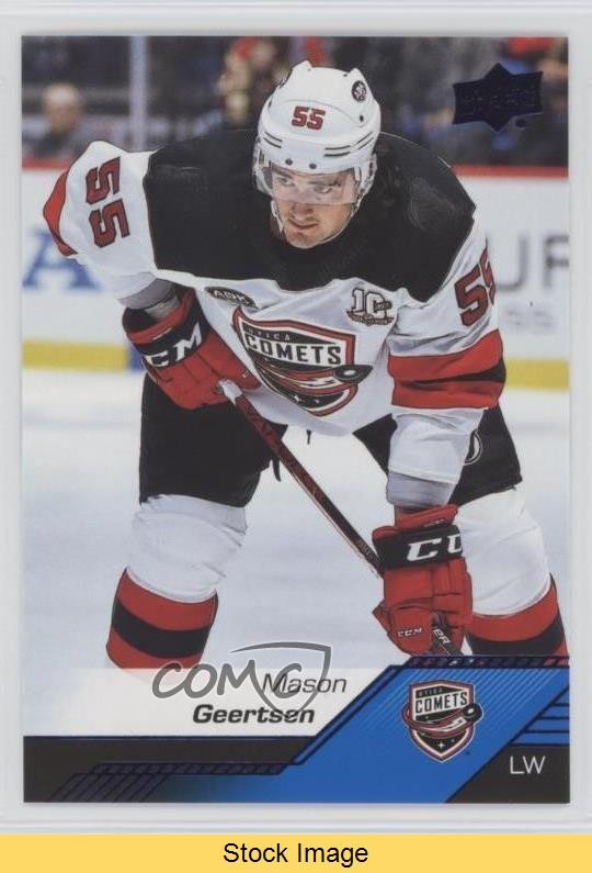 2022-23 Upper Deck AHL Blue Mason Geertsen #18 READ 0p0tFulfilled by COMC - World’s largest consignment service