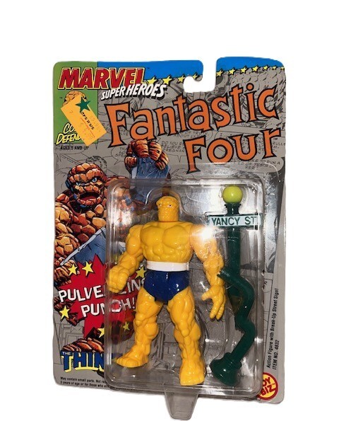 Marvel Super Heroes Fantastic Four The Thing Action Figure 1992 ToyBiz NEW
