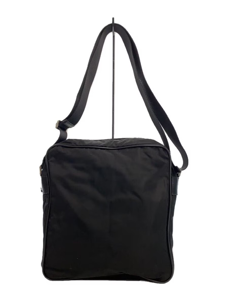 PRADA Black Nylon Shoulder Bag Imported From Japan