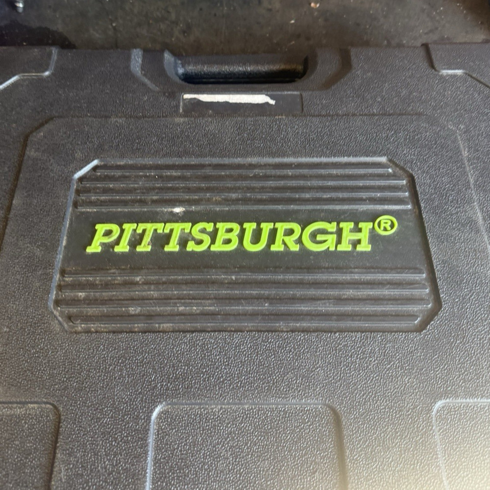 Pittsburgh 225-Piece Mechanics Tool Set w/ Sockets Ratchets Wrenches Hard Case