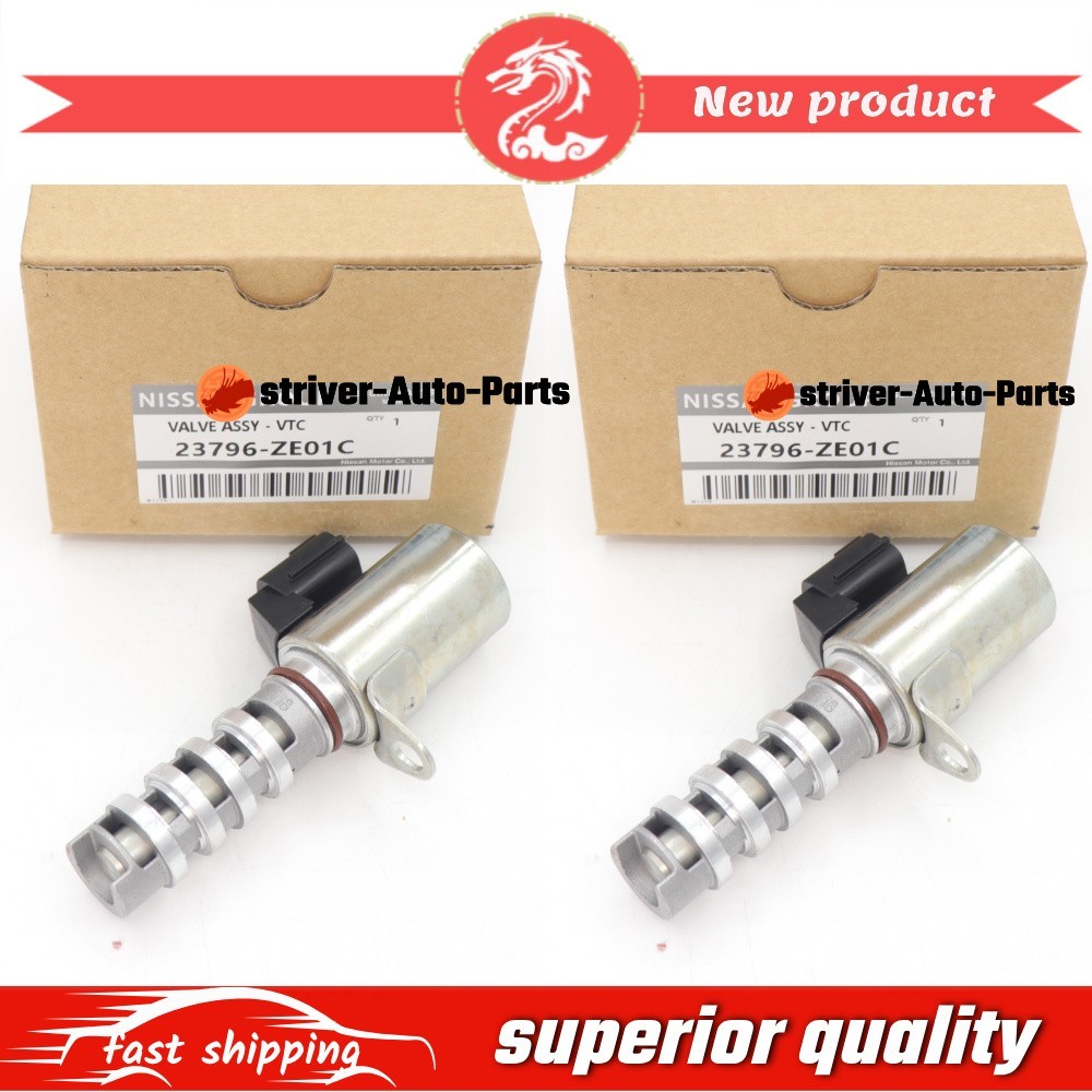 2 PCS OEM Engine Variable Valve Timing VVT Solenoid For Nissan Infiniti