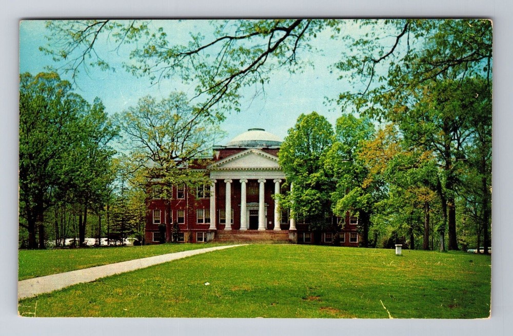 Lynchburg VA-Virginia, Hopwood Hall, Administration Building, Vintage Postcard