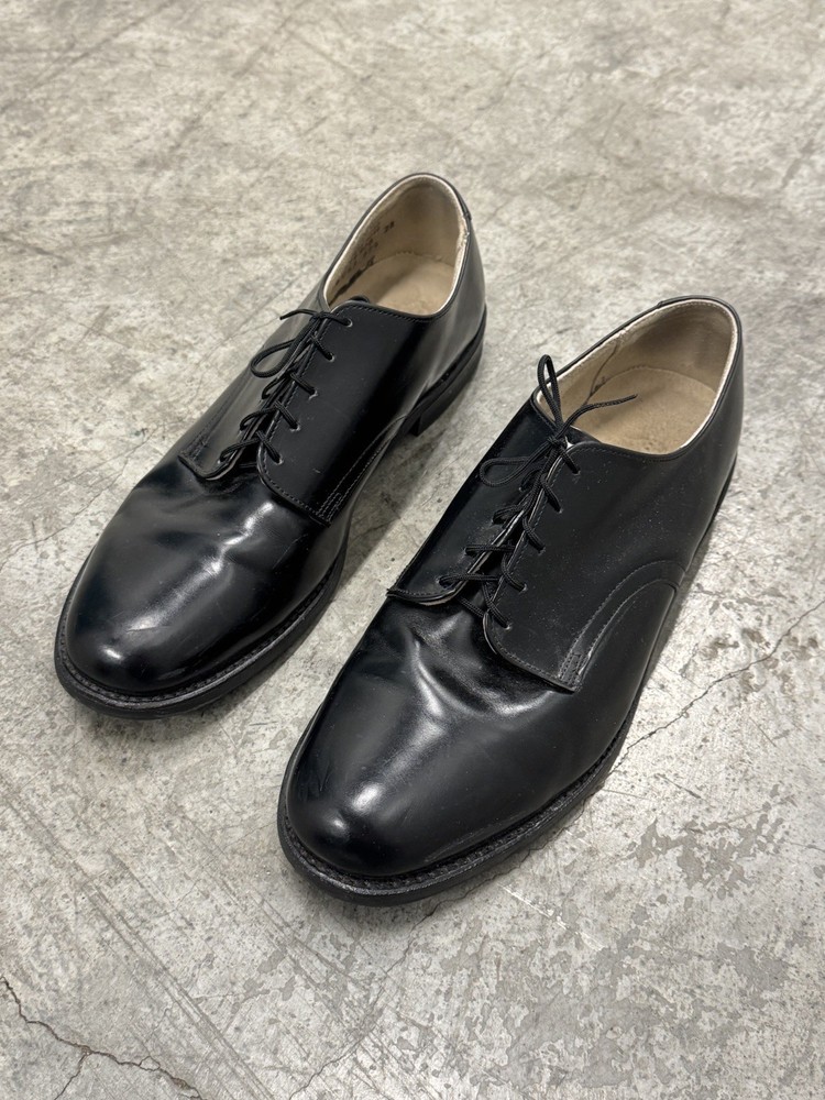 Wolverine World Wide Vintage 1995 Military Shoes Mens 10 W Black Made in USA