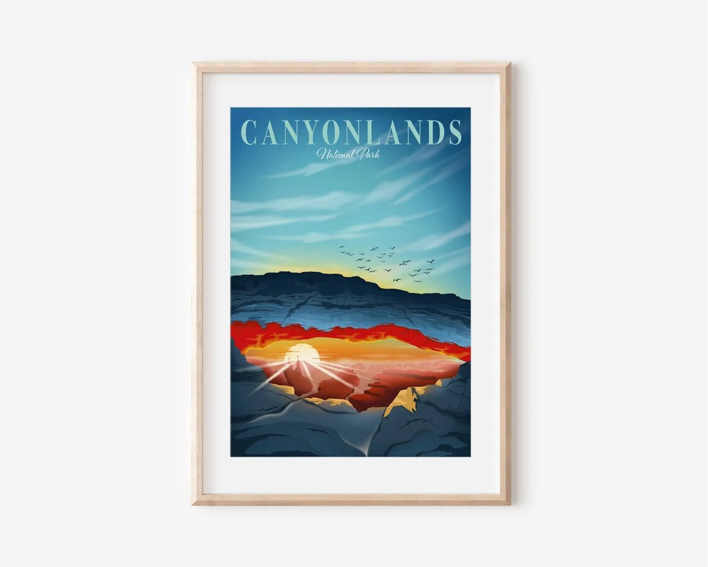 Canyonlands National Park Poster Premium Quality Choose your Size