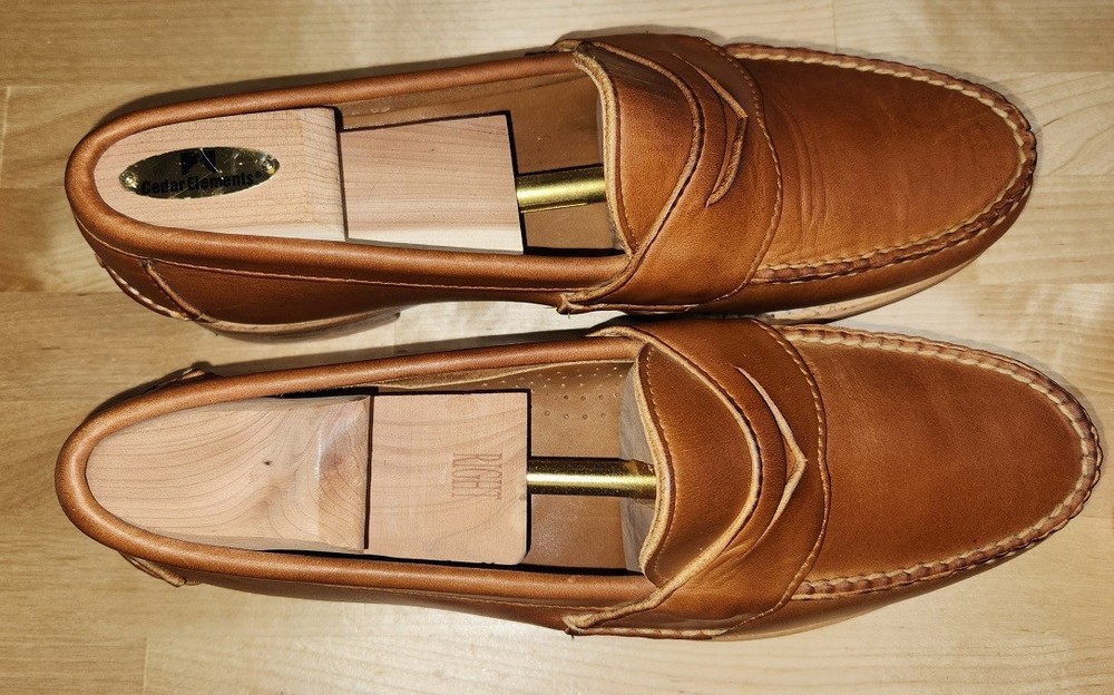 Rancourt Pinch Penny Loafers Tan 11D