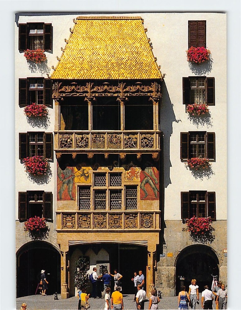 Postcard The Golden Roof in the Old Town Innsbruck Austria