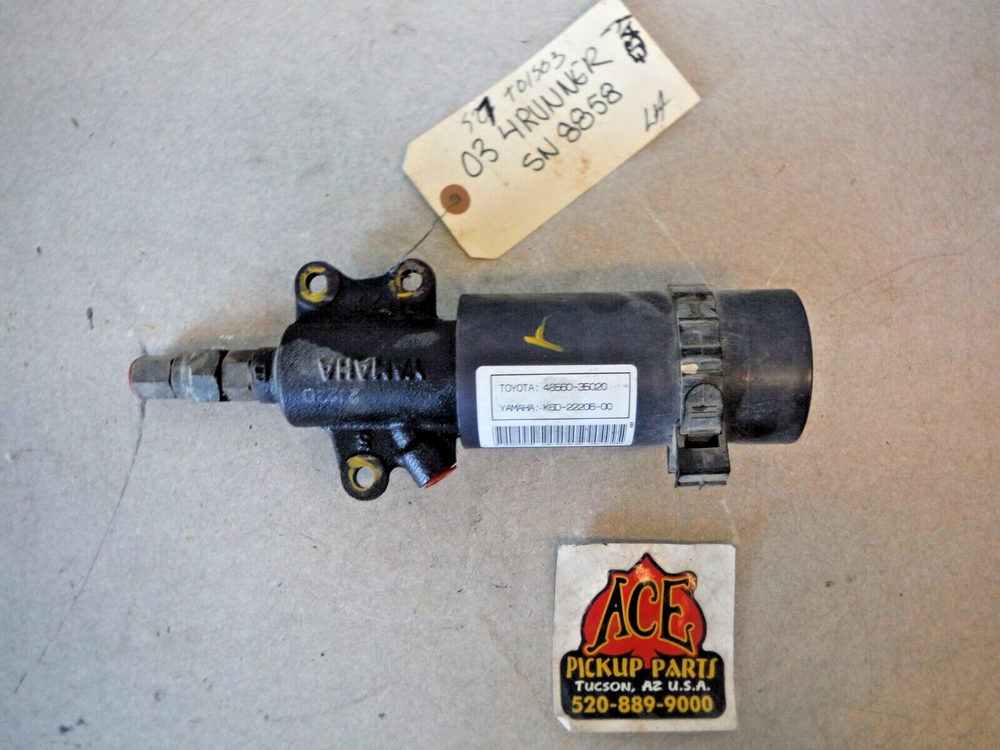 03-09 Toyota 4Runner Left Driver X-REAS Strut Control Valve 48560-35020 OEM Replacement