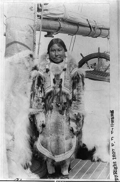 Photo:Eskimo life in Alaska and Siberia