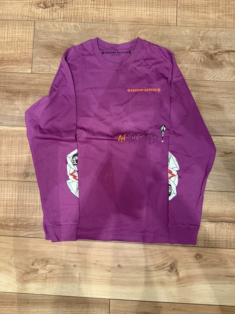 BRAND NEW CHROME HEART LONGSLEEVE DM BEFORE PURCHASING