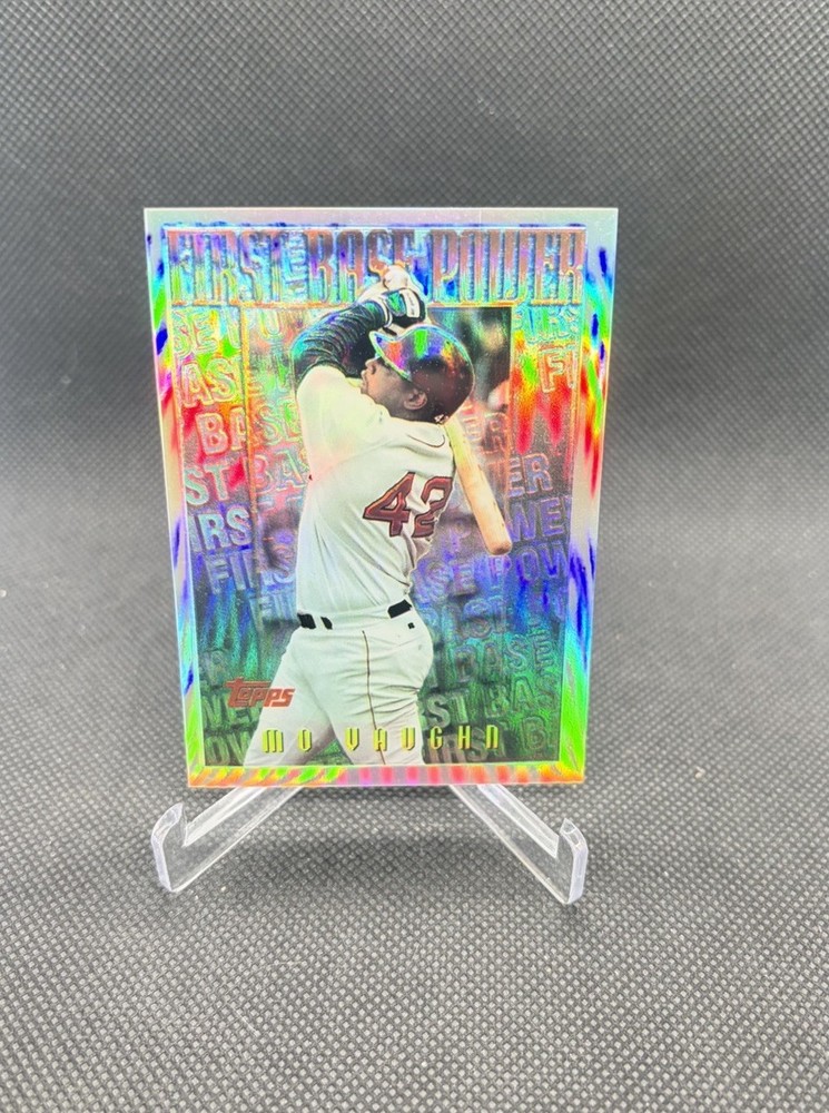 1996 Topps - Mystery Finest Mo Vaughn #M19 Refractor