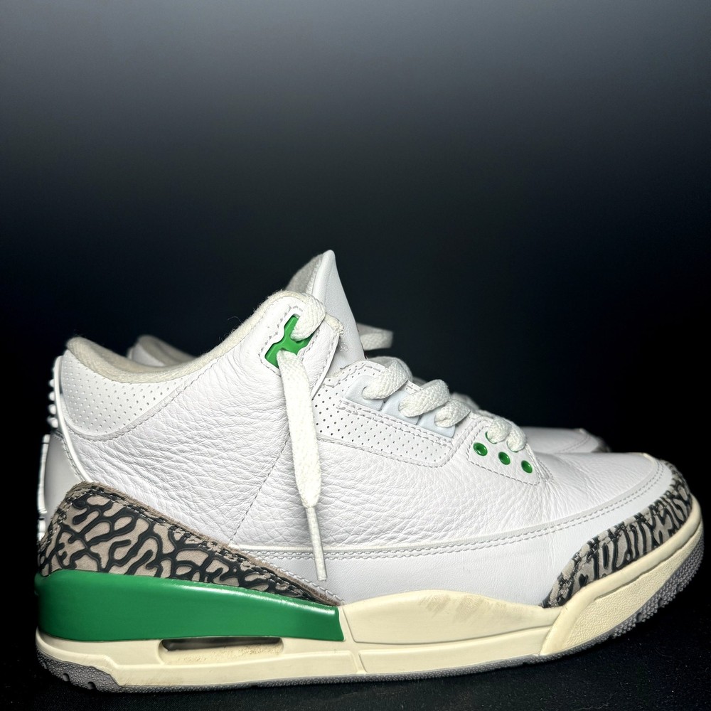 Size 9.5 - Wmns Air Jordan 3 Retro Lucky Green Women's Shoes - CK9246 136