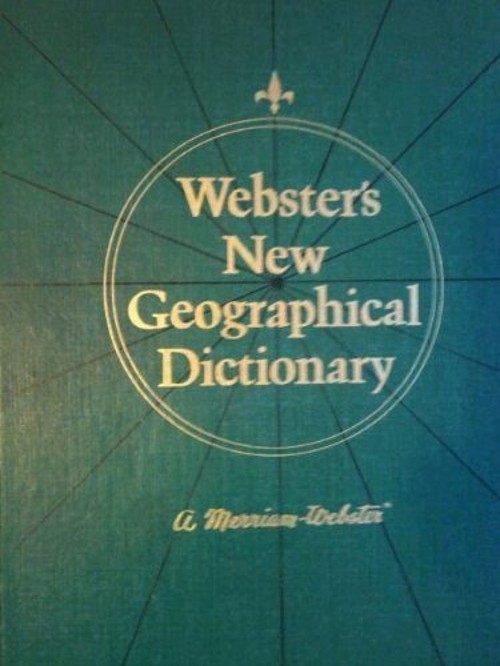 Webster's New Geographical Dictionary Hardcover Inc. Staff MerriaFree US Delivery | ISBN:0877794464