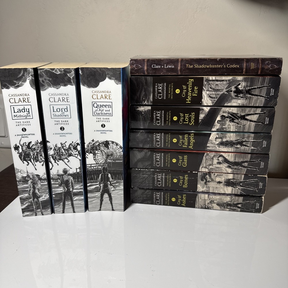 The Mortal Instruments & The Dark Artifices Paperback Book Set