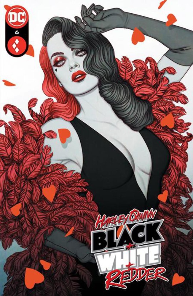 Harley Quinn Black White Redder #6 (Of 6)