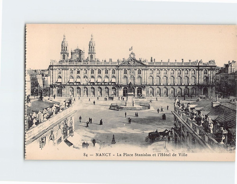 Postcard Place Stanislas in Nancy France