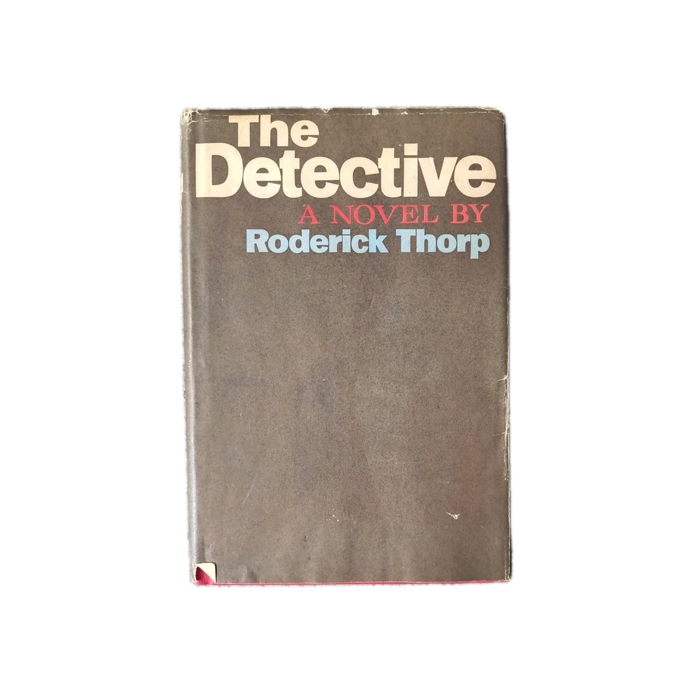 The Detective by Roderick Thorp 1966 Dial Press BCE vintage