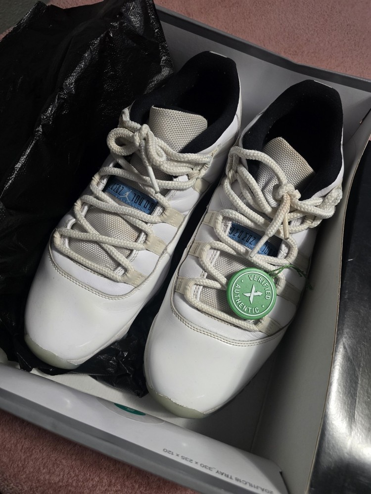 Jordan Air Jordan 11 Low Retro Legend Blue White Blue Low Top Sneakers