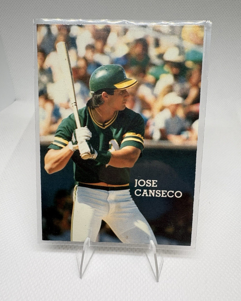 Pacific 1989 Cards Comics Playball USA Jose Canseco Base Set #1 Red Sox